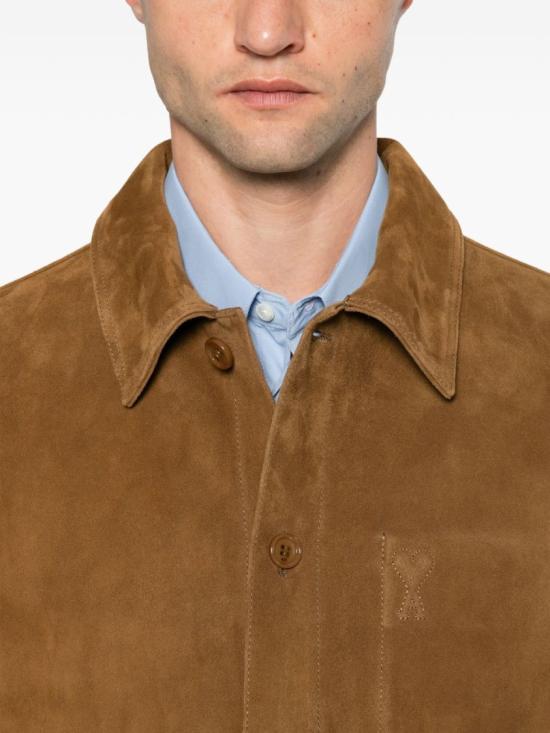26FW 아미 자켓 HJK243 LH0059 282 Brown - AMI