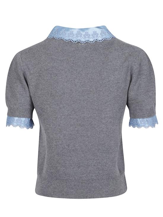 26FW 파코라반 니트웨어 26AMPU103ML0622 Grey - PACO RABANNE