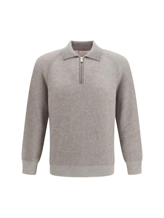 26FW 브루넬로 쿠치넬리 스웨터 M22700505 CUT04 GRAY