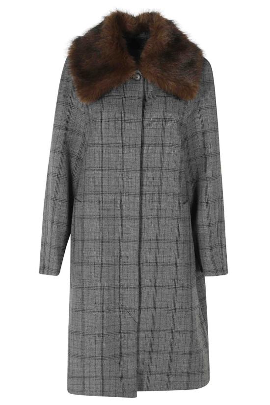 26FW 텔라 코트 050045 010572 099 Grey