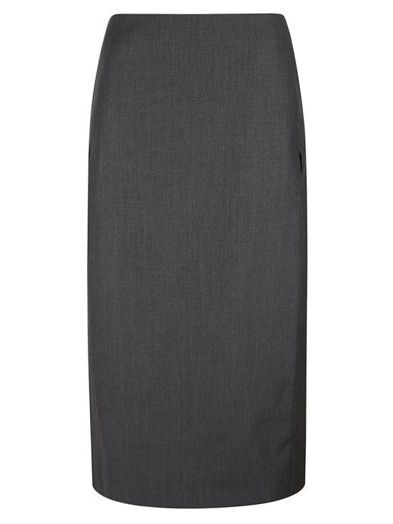 26FW 질샌더 스커트 J03MA0315J40402023 Grey