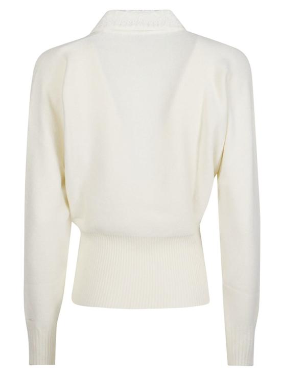 26FW 에르마노 피렌제 니트웨어 D49EM012EP2 White - ERMANNO FIRENZE
