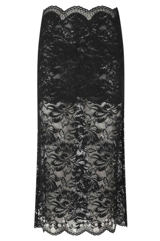 26FW 파코라반 스커트 26HJJU261PA0170 099 Black