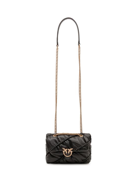 26FW 핑코 토트백 107162A0F2 Z99Q NERO ANTIQUE GOLD