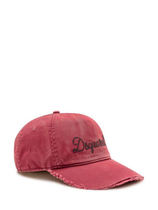 26FW 디스퀘어드2 모자 BCM102305C00002 M176 BORDEAUX NERO - DSQUARED2