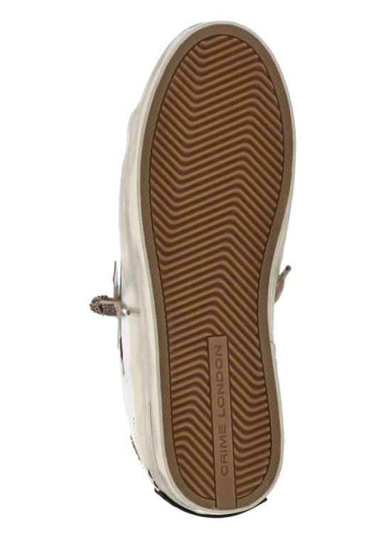 26FW 크라임런던 스니커즈 23104AA9 10SK8 DELUXEWHITE Neutrals - CRIME LONDON