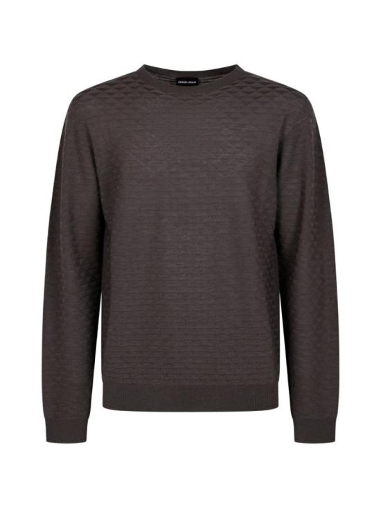 26FW 조르지오 아르마니 니트웨어 GM003873AF28176U7001 Brown