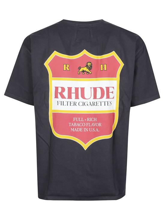 26FW 루드 반팔 티셔츠 RHPF26TT01012 Black - RHUDE