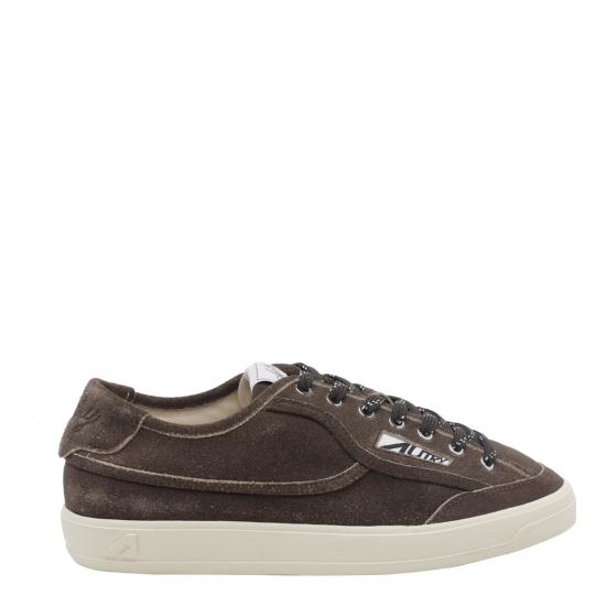 26FW 오트리 WINDSCAPE 로우 스니커즈 캔버스 SCLM KQ02 BROWN