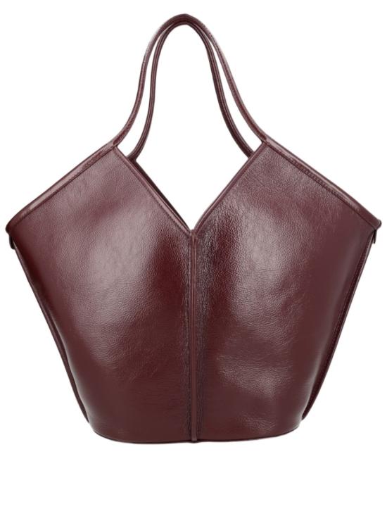 26FW 헤레우 토트백 CALDWBA26 007 7 BURGUNDY - HEREU