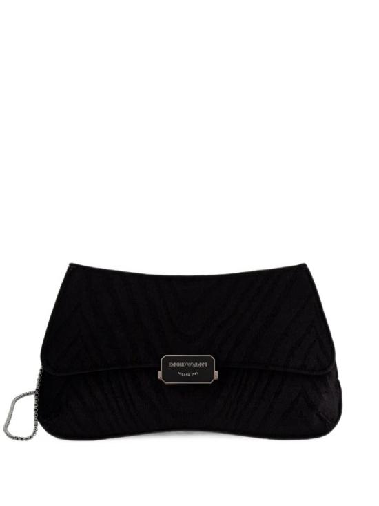 26FW 엠포리오 아르마니 클러치/파우치 EW001777 AF28100UC001 BLACK