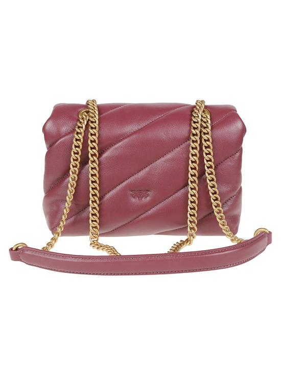 26FW 핑코 숄더백 100039 A0F2 Burgundy - PINKO