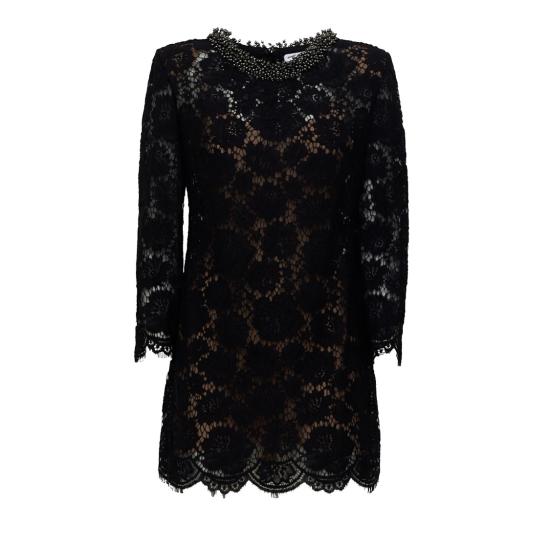 26FW 셀프 포트레이트 원피스 AW26045S Black