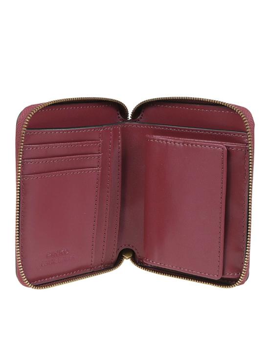 26FW 핑코 지갑 100249 A0F1 Burgundy - PINKO