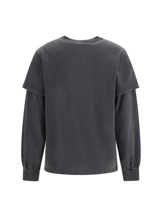 26FW 가니 폴로 티셔츠 A1050266 252 GRAY - GANNI