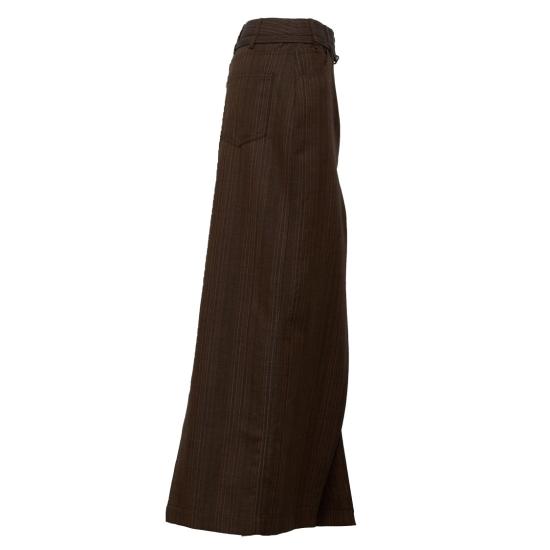 26FW 드리스 반 노튼 스커트 2620108164344 Black - DRIES VAN NOTEN
