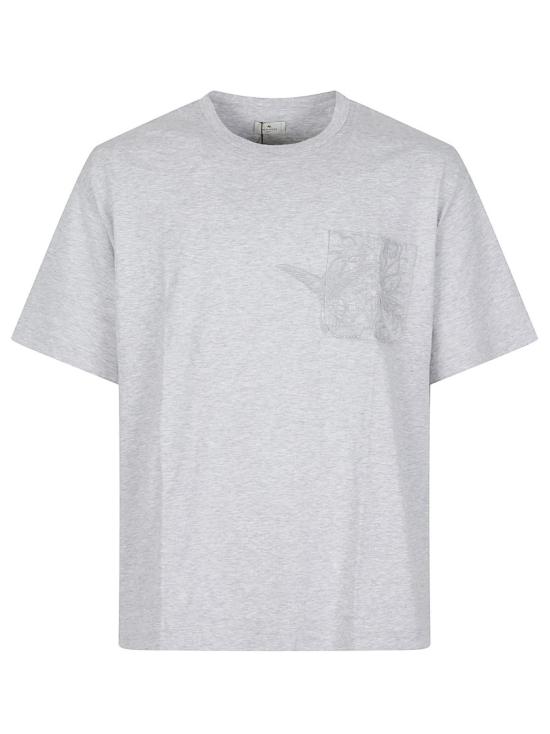 26SS 에트로 반팔 티셔츠 MRMA0030 AV899 Grey