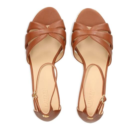 26SS 랄프 로렌 샌들 802P04433002 Brown - RALPH LAUREN