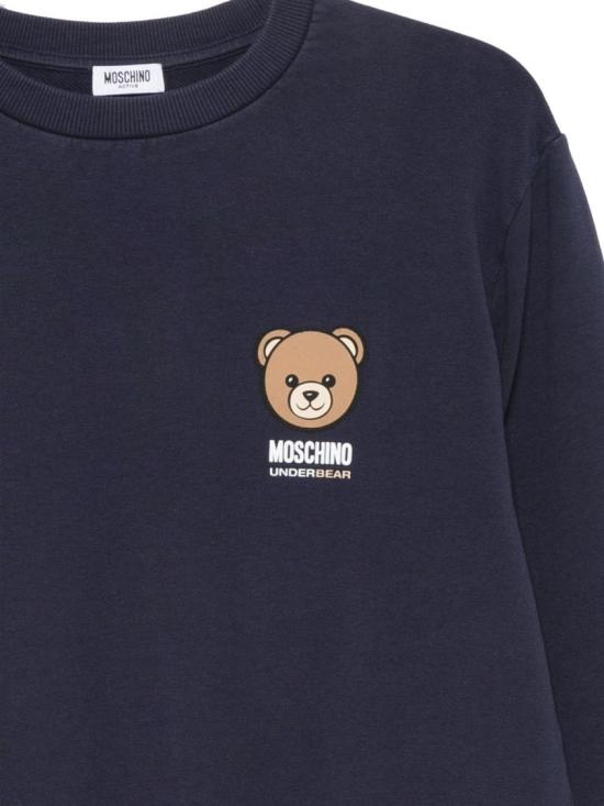 26FW 모스키노 니트웨어 A1703 4409 0290 Blue - MOSCHINO