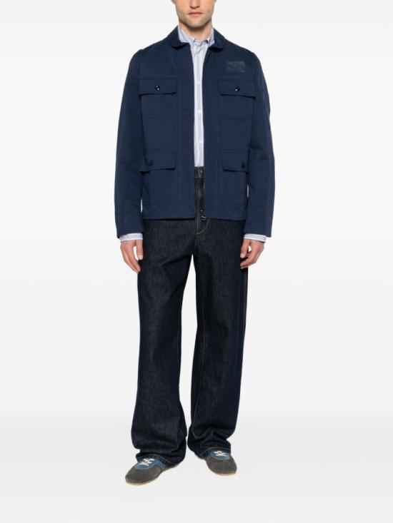 26FW 겐조 자켓 FG65BL2699GD 79 Blue - KENZO