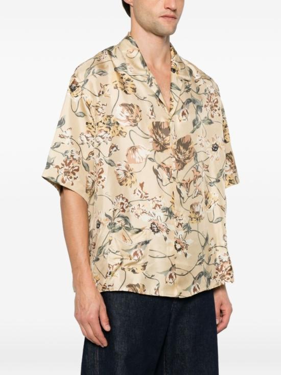 26FW 겐조 반팔 셔츠 FG65CH1349O6 11 Neutrals - KENZO
