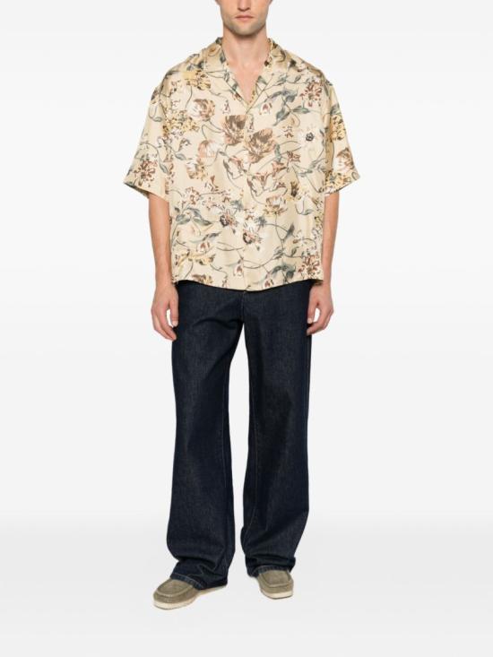 26FW 겐조 반팔 셔츠 FG65CH1349O6 11 Neutrals - KENZO