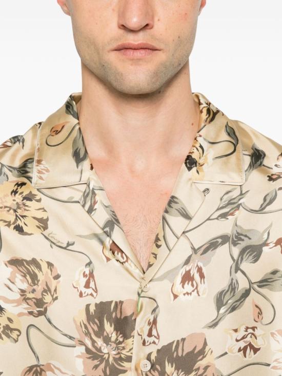 26FW 겐조 반팔 셔츠 FG65CH1349O6 11 Neutrals - KENZO