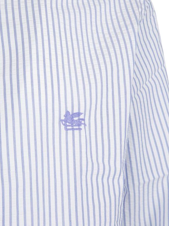 26SS 에트로 긴팔 셔츠 MRIB0002 99TR5A9 Blue - ETRO