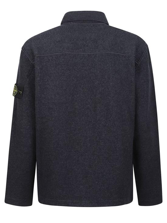 26FW 스톤 아일랜드 마이크로 부클레 롱슬리브 티셔츠 L2 S15 12000 34 S0461 Black - STONE ISLAND