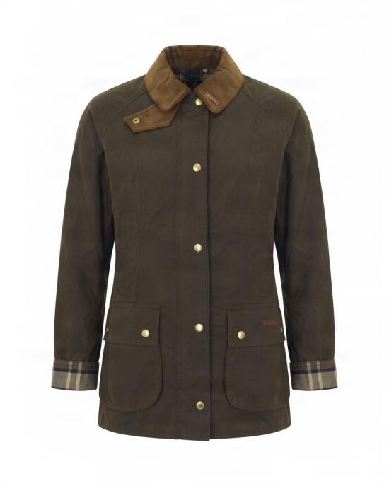 26FW 바버 자켓 436556 Green