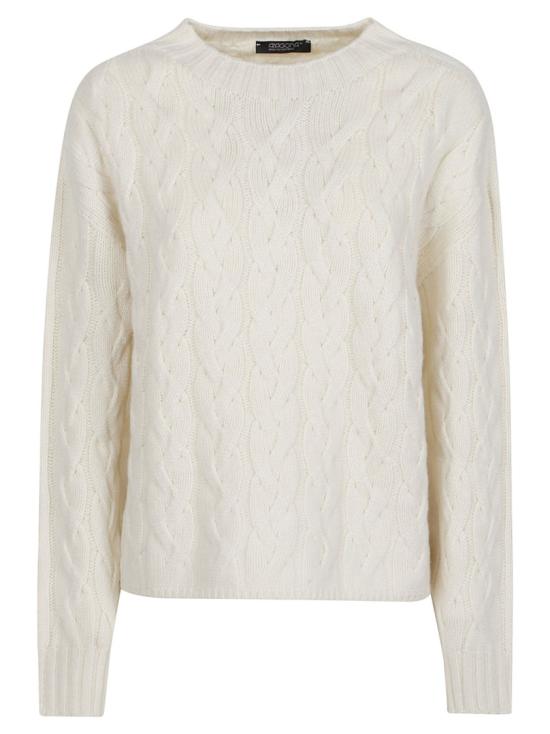 26FW 아라고나 니트웨어 D3441TF White