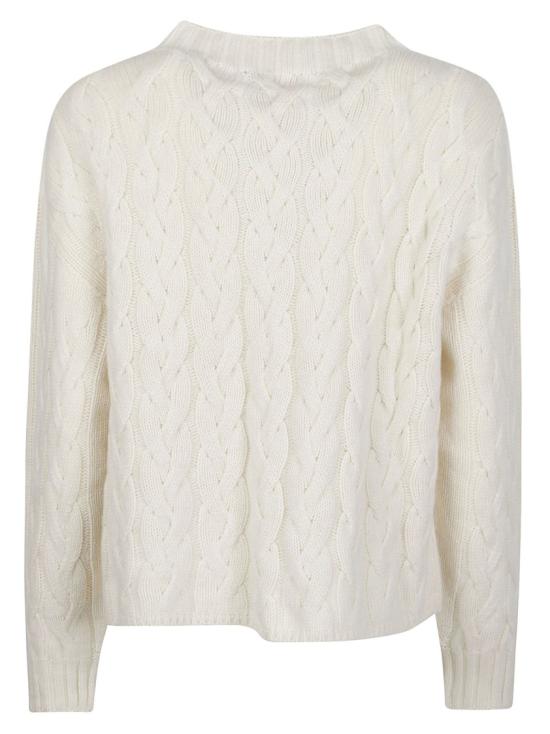 26FW 아라고나 니트웨어 D3441TF White - ARAGONA