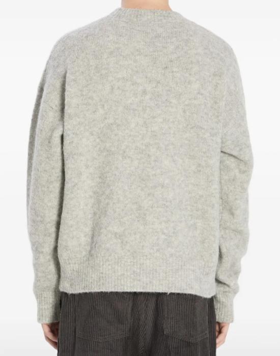 26FW 아미 니트웨어 HKS824KN0021050 Grey - AMI
