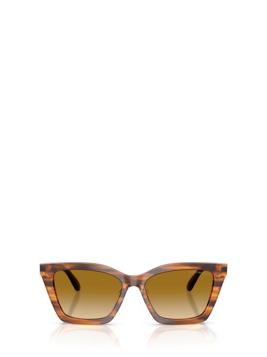 26FW 엠포리오 아르마니 선글라스 EA4250U 62682L SHINY STRIPED YELLOW