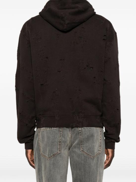 26FW 아워레가시 탑 M4266RBBURNT BOUQUET STAR FLEECE Brown - OUR LEGACY