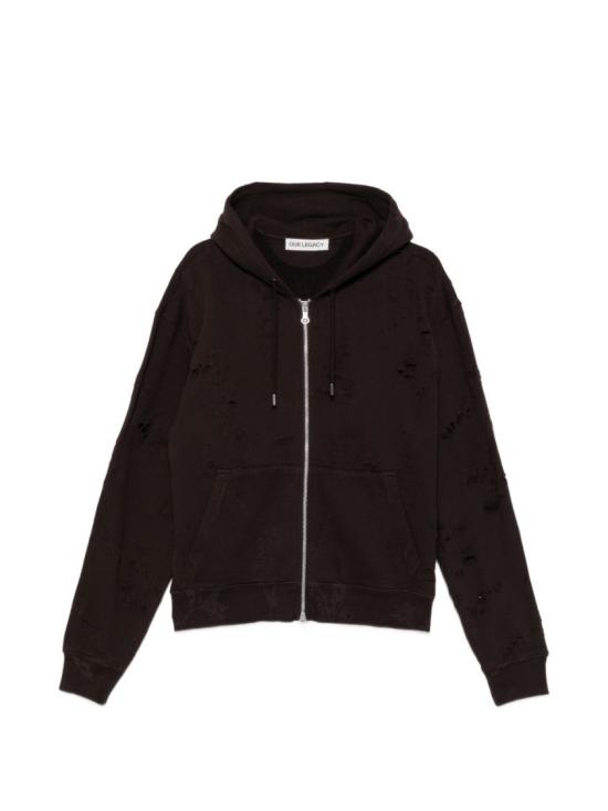 26FW 아워레가시 탑 M4266RBBURNT BOUQUET STAR FLEECE Brown