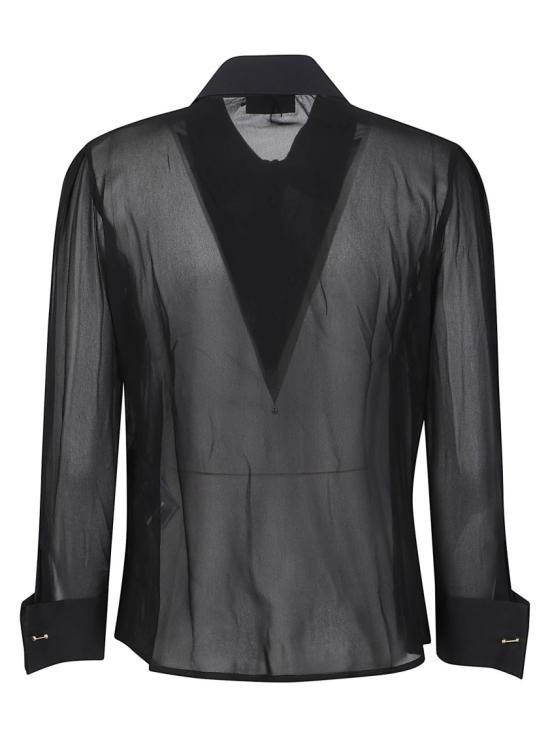 26FW 엘리자베타프랜치 탑 CA21067E2 Black - ELISABETTA FRANCHI