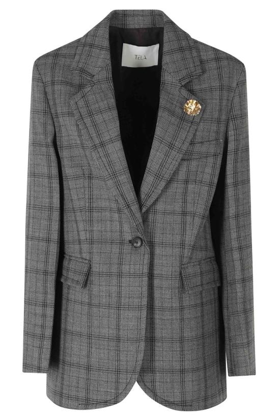 26FW 텔라 자켓 060137 010572 099 Grey