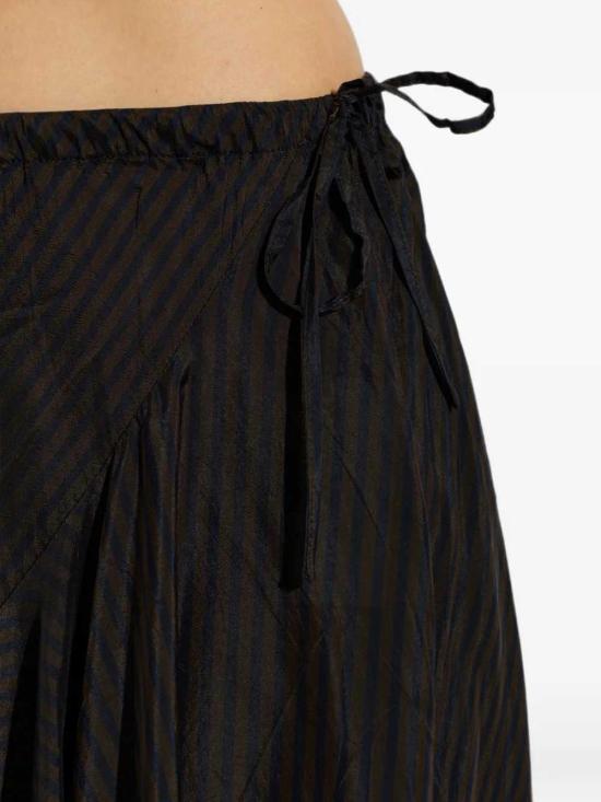 26FW 드리스 반 노튼 스커트 2621308054284 DARK BROWN 704 - DRIES VAN NOTEN