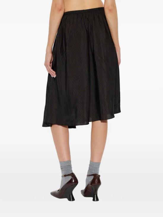 26FW 드리스 반 노튼 스커트 2621308054284 DARK BROWN 704 - DRIES VAN NOTEN