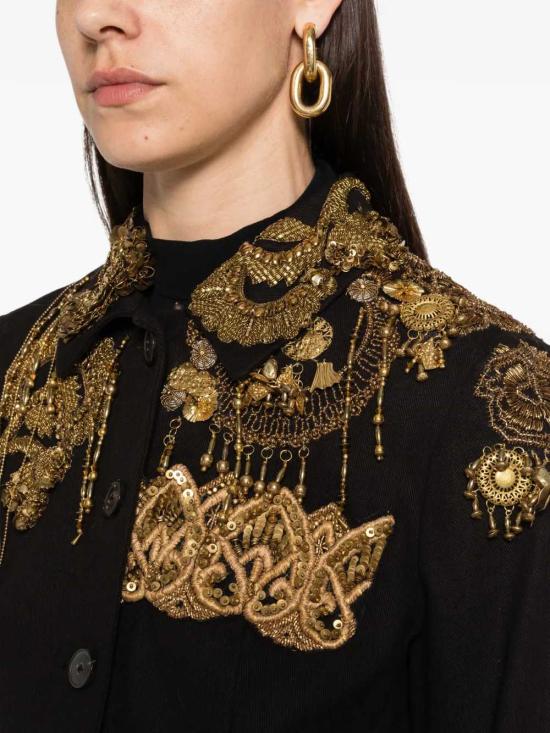 26FW 드리스 반 노튼 자켓 2620104204444 BLACK 900 - DRIES VAN NOTEN