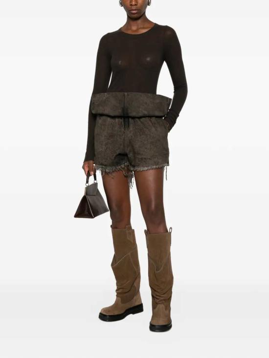26FW 릭 오웬스 크레이터 쇼츠 RO02F5390DRK 34 DUST - RICK OWENS