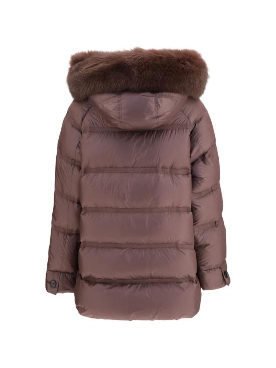  페트레이 타칸 후드 퍼 다운 자켓 PED543901181967194 AI26 BROWN - PEUTEREY