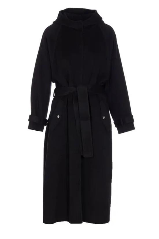 25FW 핑코 코트 105342A2XMZ99 black