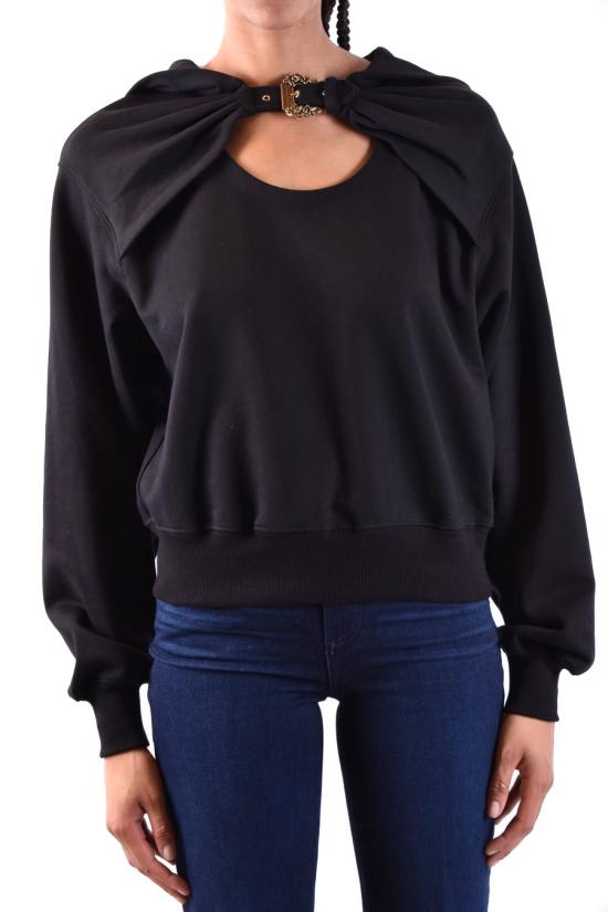  베르사체 긴팔 티셔츠 73HAI312 F0007899 black - VERSACE