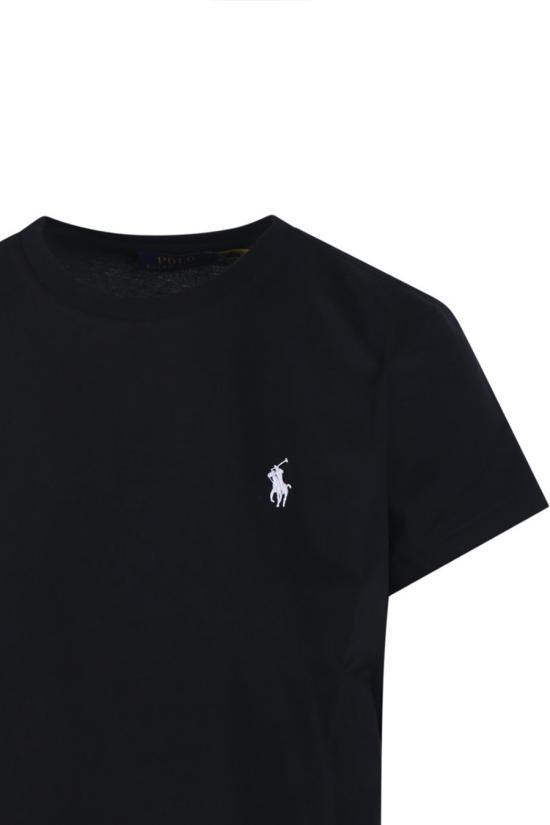26SS 폴로 랄프로렌 클래식 핏 포니 로고 자수 티셔츠 211B14605033 black - POLO RALPH LAUREN