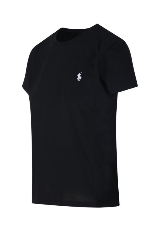 26SS 폴로 랄프로렌 클래식 핏 포니 로고 자수 티셔츠 211B14605033 black - POLO RALPH LAUREN