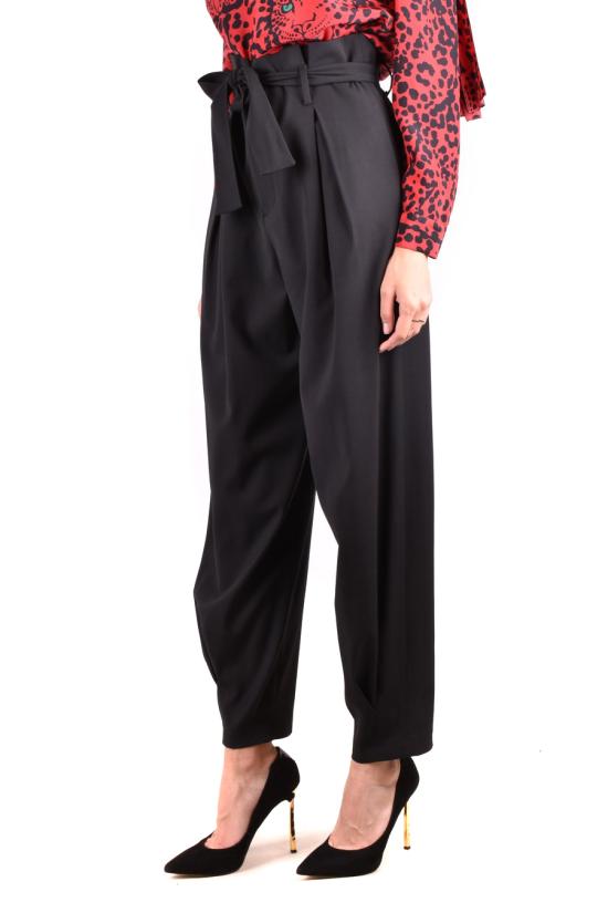  레드발렌티노 팬츠 UR3RBC95WBP0NO black - RED VALENTINO