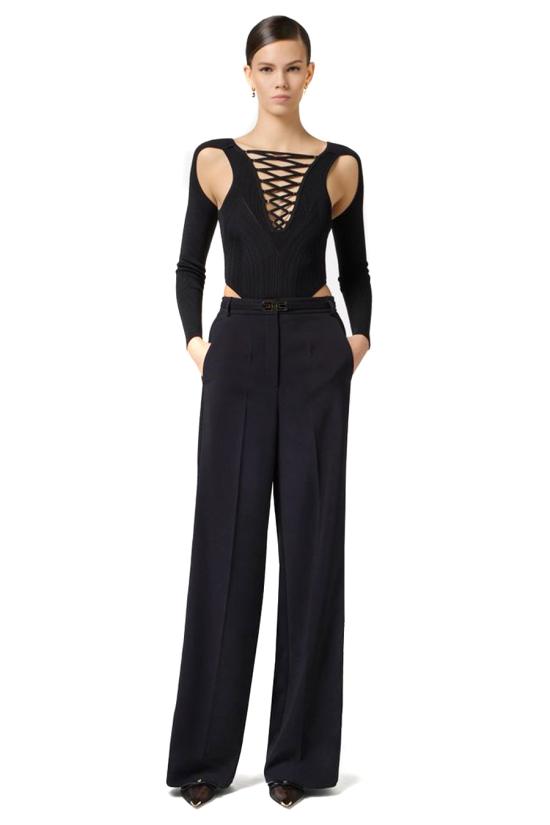  엘리자베타프랜치 팬츠 PA08751E2110 black - ELISABETTA FRANCHI