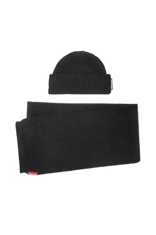 25FW 디스퀘어드2 비니 GGBM0003 01W000012124 black - DSQUARED2